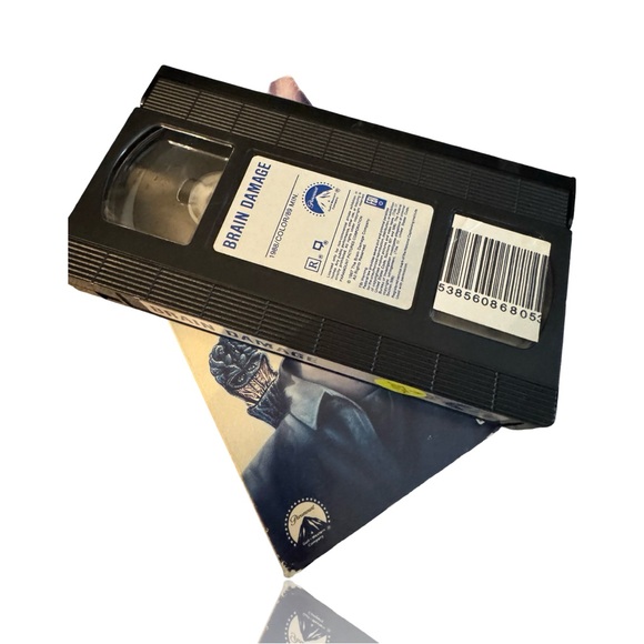 Brain Damage VHS: Horror-Comedy: Paramount: Rare-Find: GUC: Horror Film - Picture 4 of 8